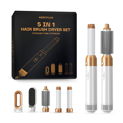GlowStylers™ | Spazzola Phon 5 in 1 
— Piega da Salone a Casa in 10 Minuti