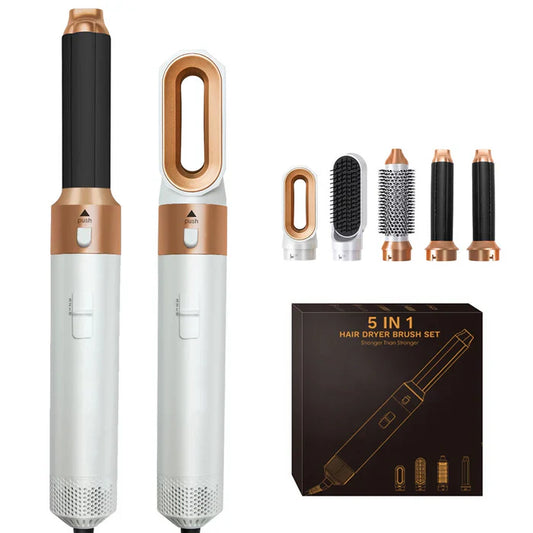 GlowStylers™ | Spazzola Phon 5 in 1 
— Piega da Salone a Casa in 10 Minuti